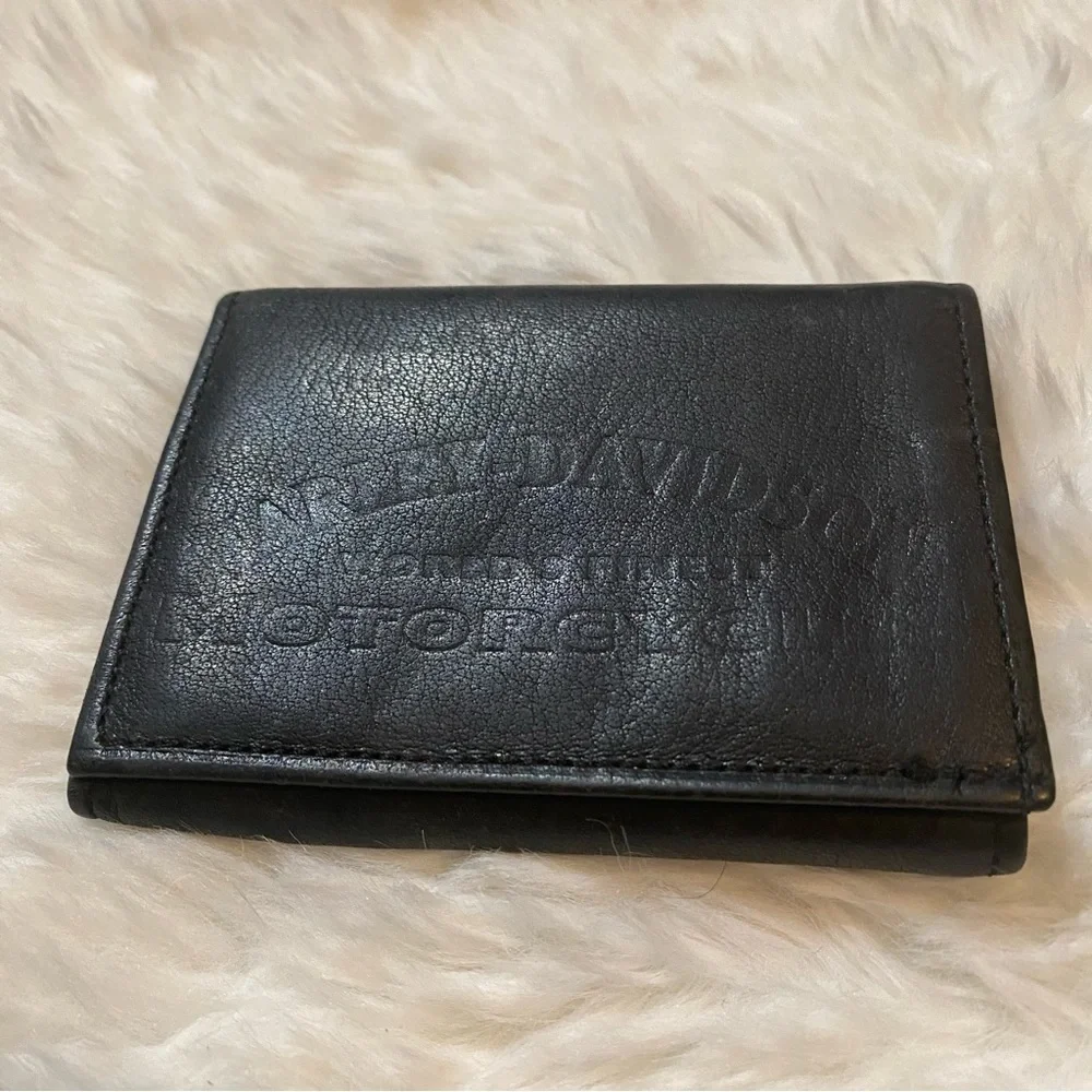 Harley Davidson Motorcycle Wallet in Black